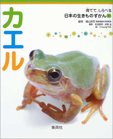 カエルの図鑑　育てて、しらべる 日本の生きものずかん　カエル